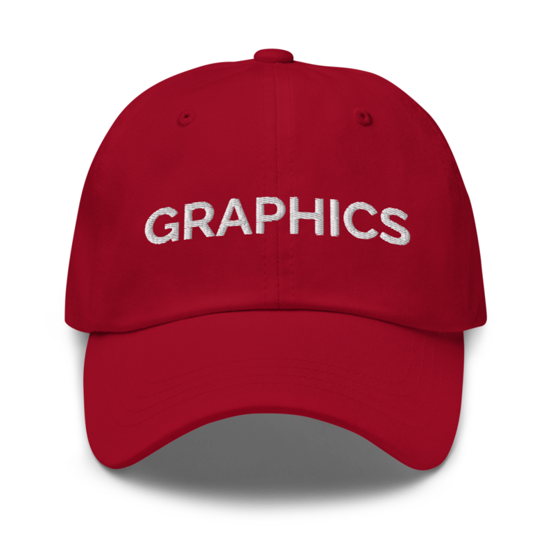 Graphics Hat - Cranberry