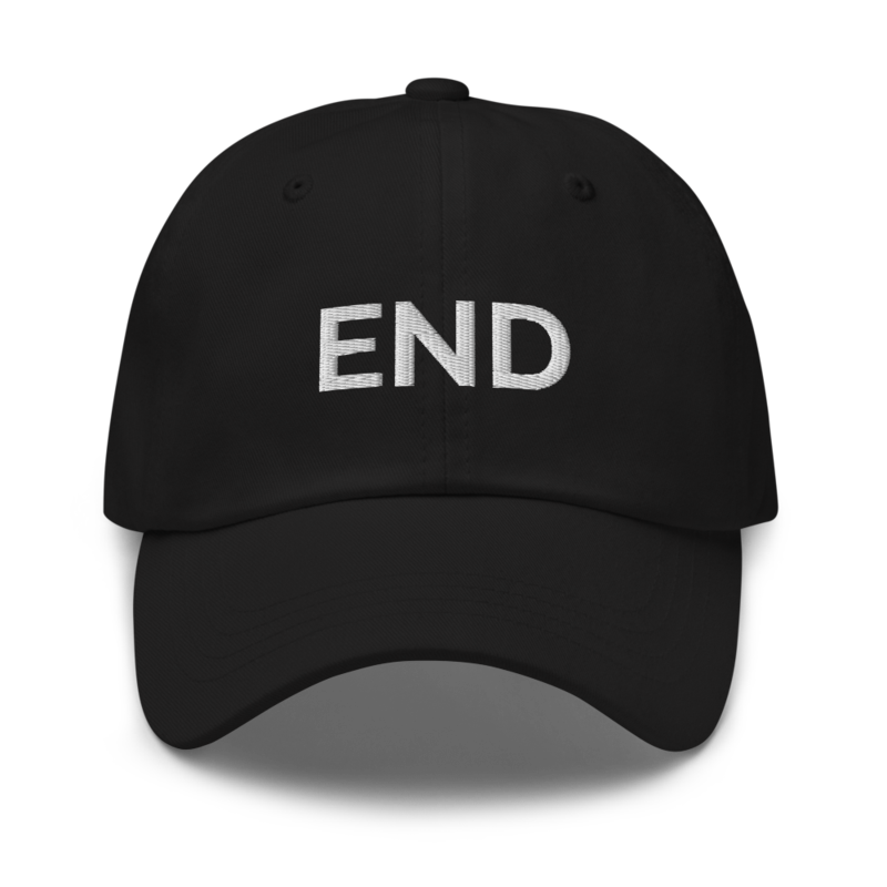 End Hat - Black