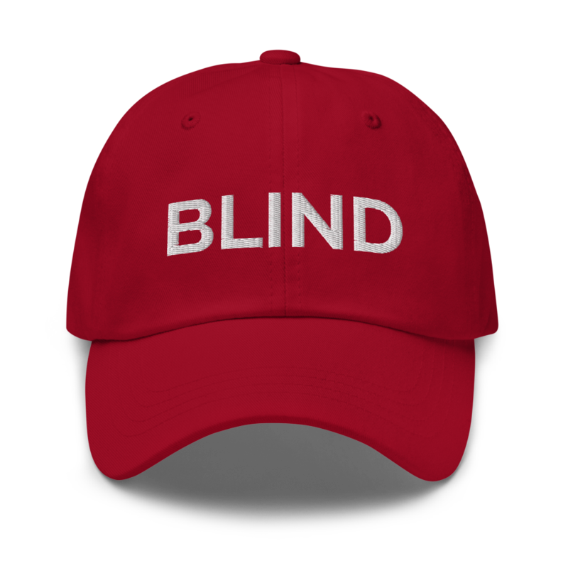 Blind Hat - Cranberry