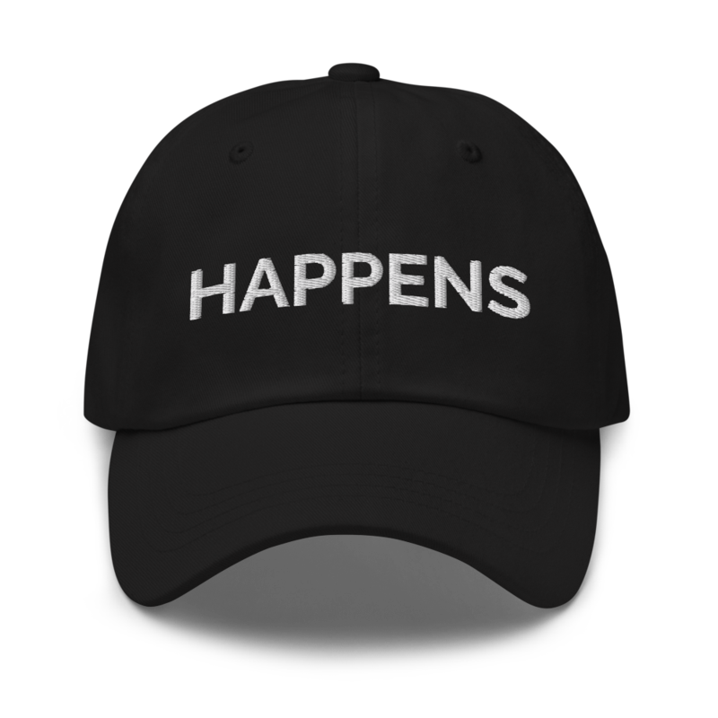 Happens Hat - Black