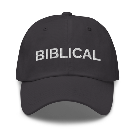 Biblical Hat - Dark Grey
