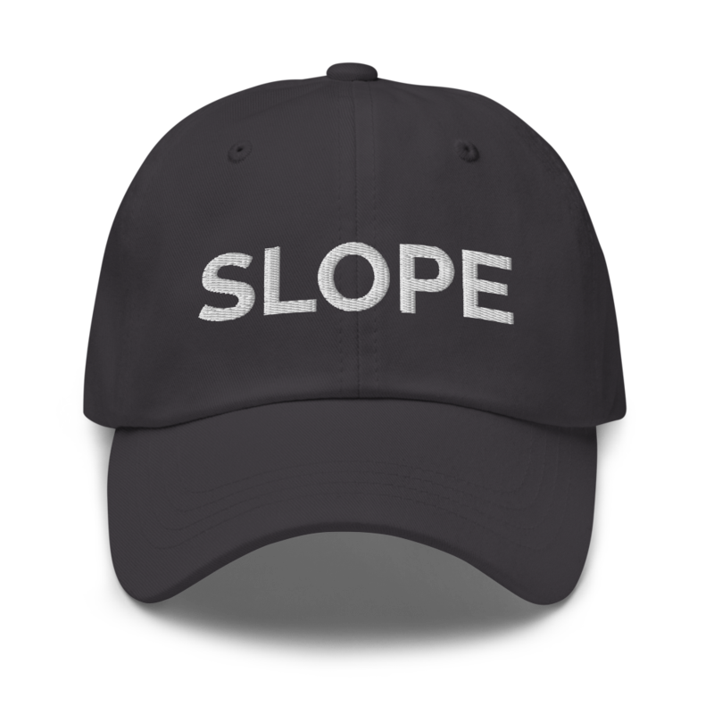 Slope Hat - Dark Grey