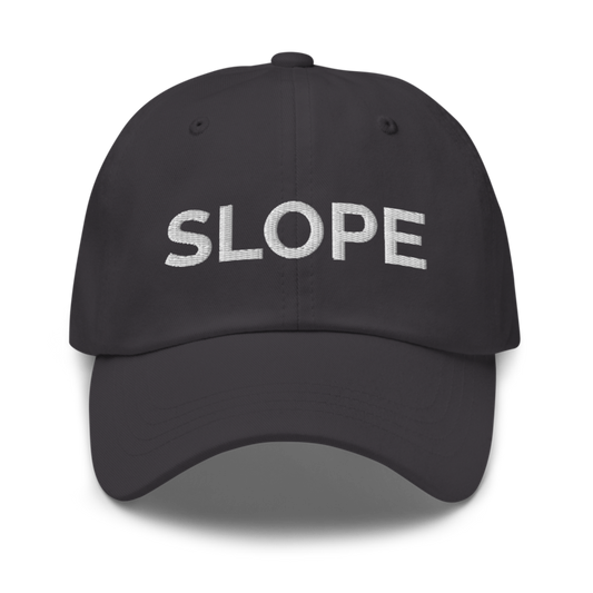 Slope Hat - Dark Grey