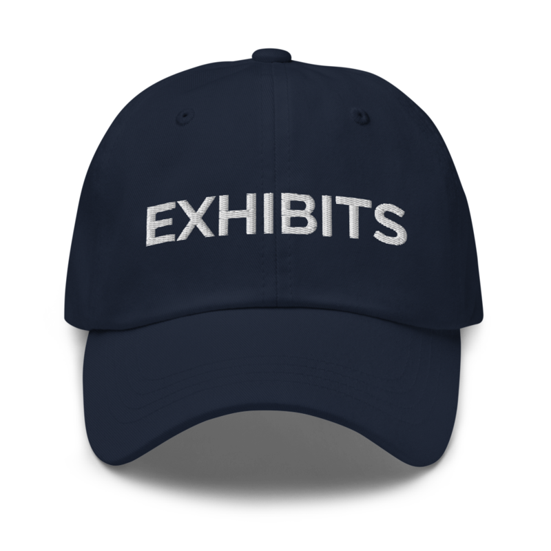 Exhibits Hat - Navy
