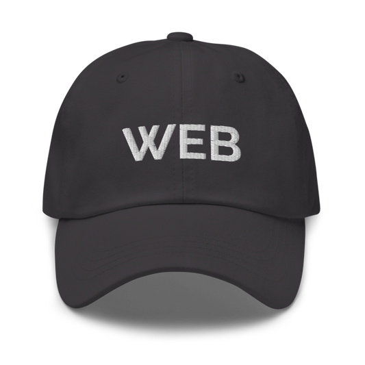 Web Hat - Dark Grey