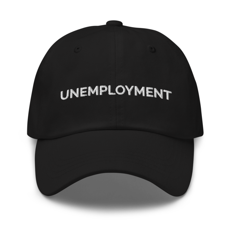 Unemployment Hat - Black