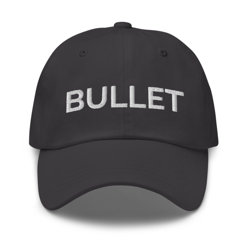 Bullet Hat - Dark Grey