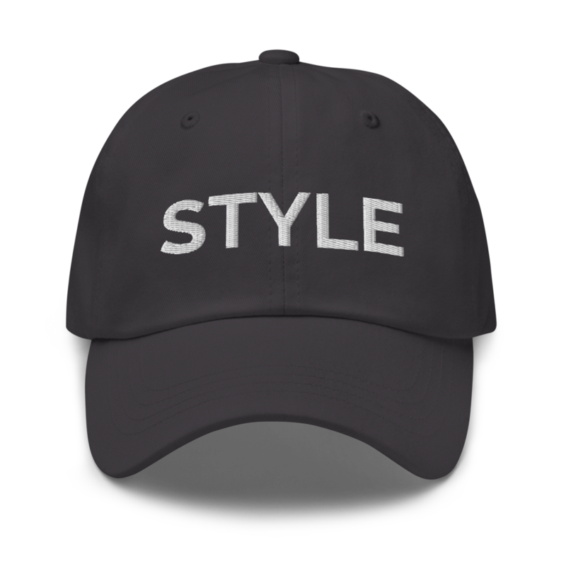 Style Hat - Dark Grey