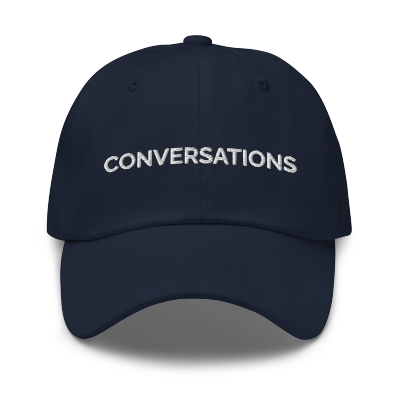 Conversations Hat - Navy