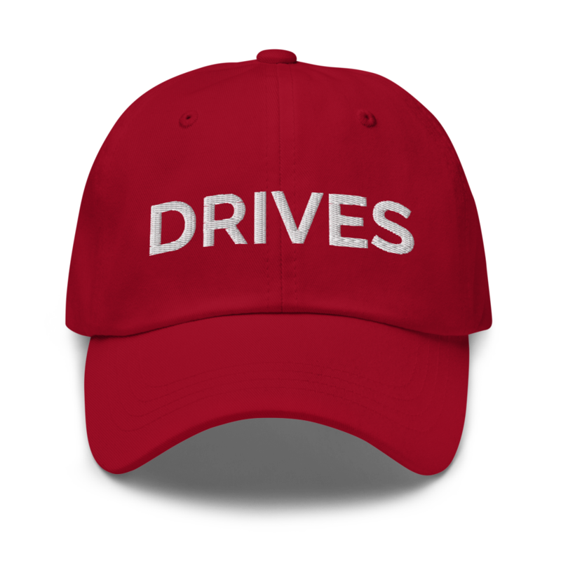 Drives Hat - Cranberry