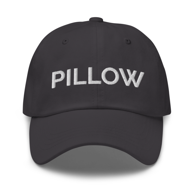 Pillow Hat - Dark Grey