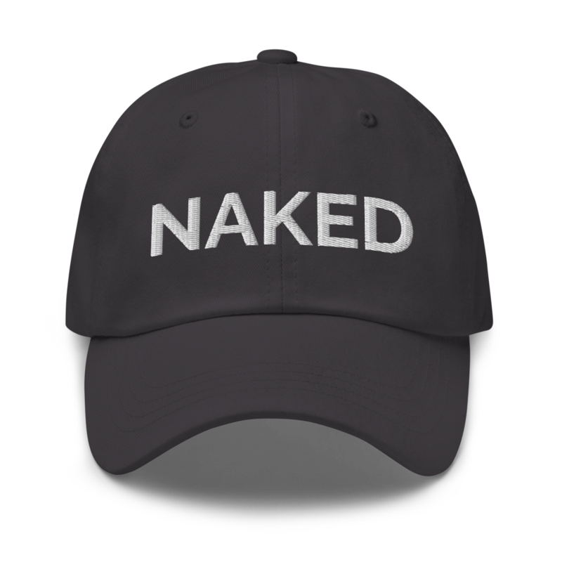 Naked Hat - Dark Grey