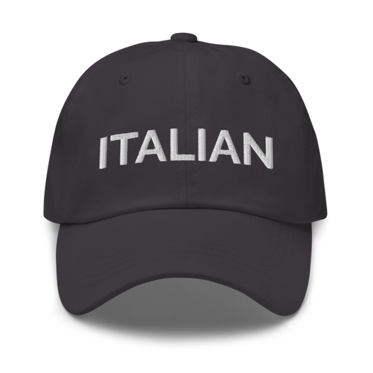 Italian Hat - Dark Grey