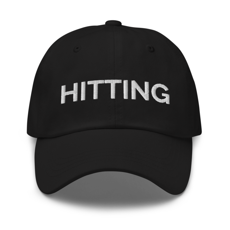 Hitting Hat - Black