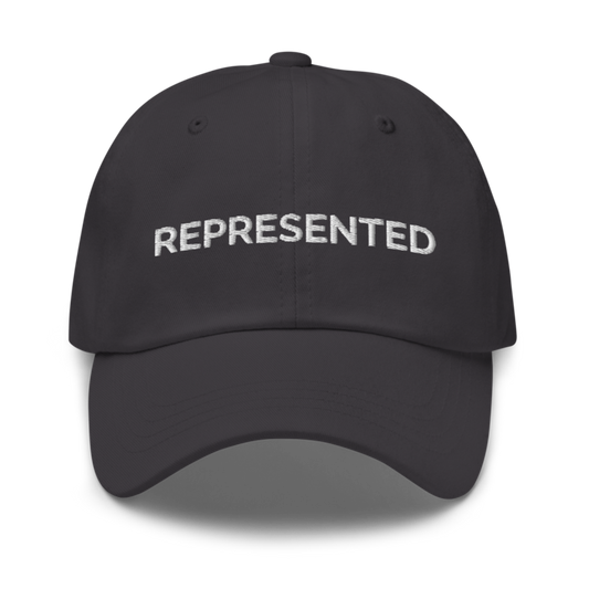 Represented Hat - Dark Grey