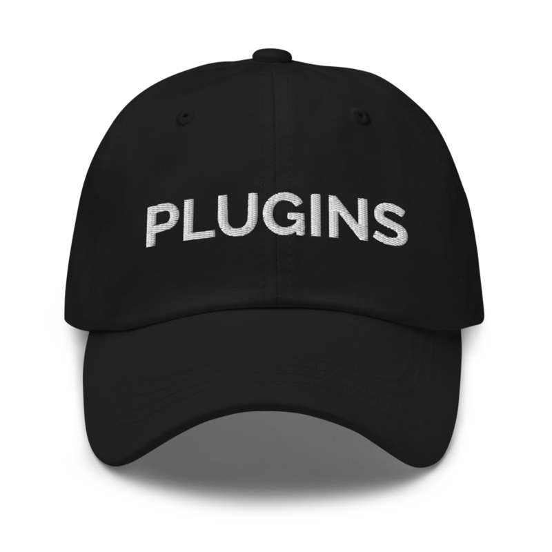 Plugins Hat - Black
