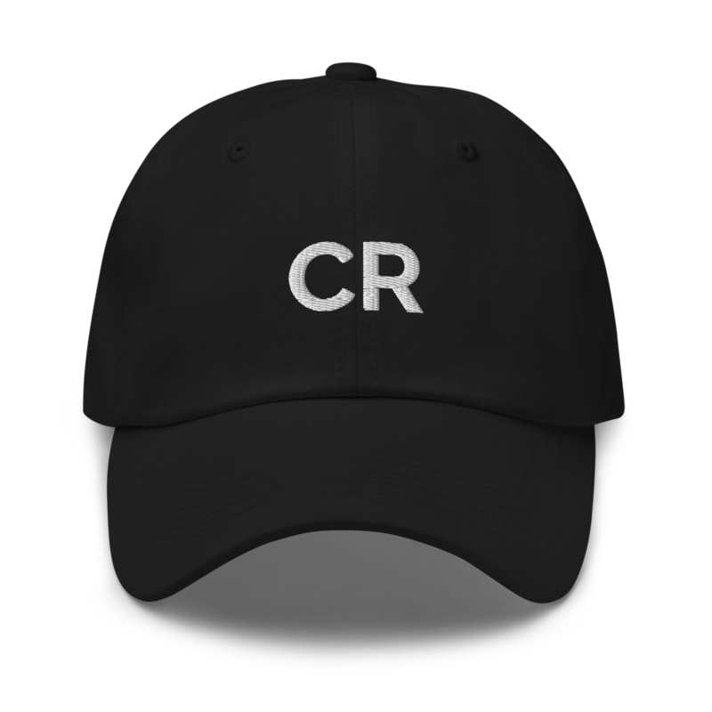 Cr Hat - Black