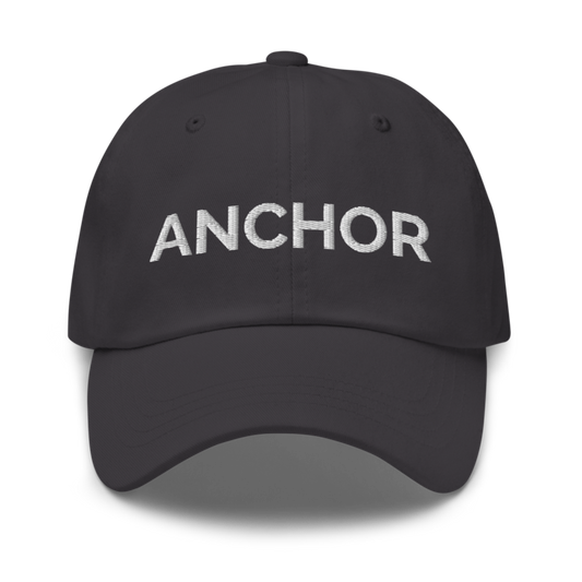 Anchor Hat - Dark Grey