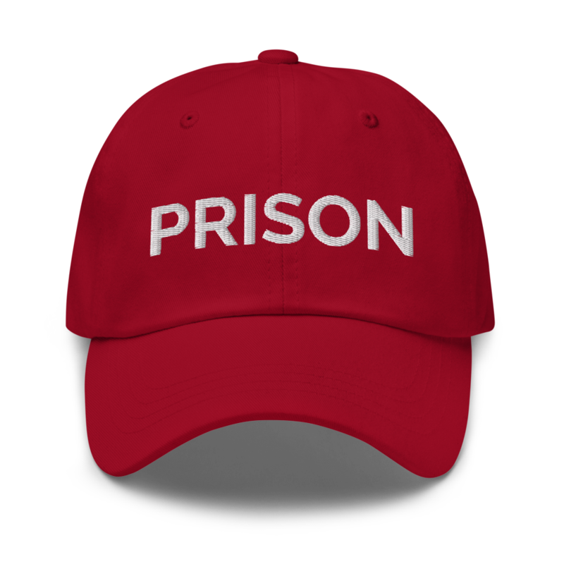 Prison Hat - Cranberry