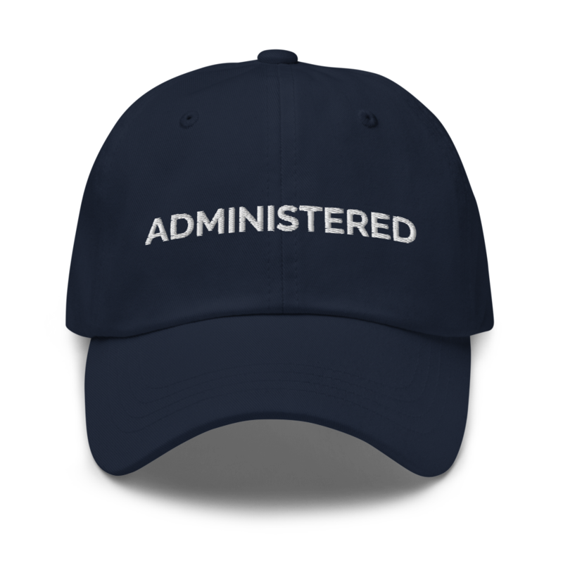 Administered Hat - Navy