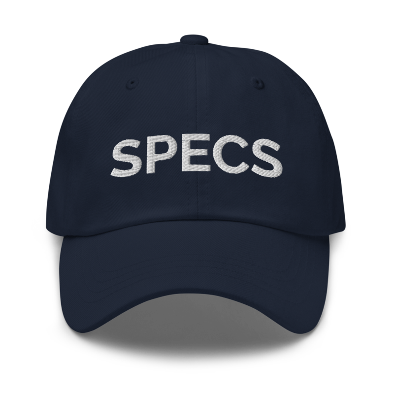 Specs Hat - Navy
