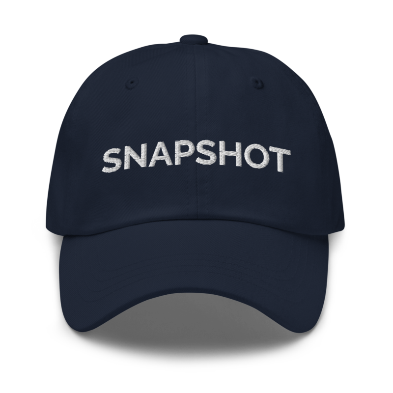 Snapshot Hat - Navy