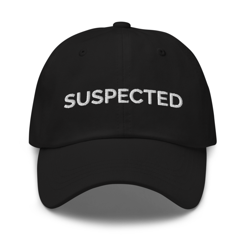 Suspected Hat - Black
