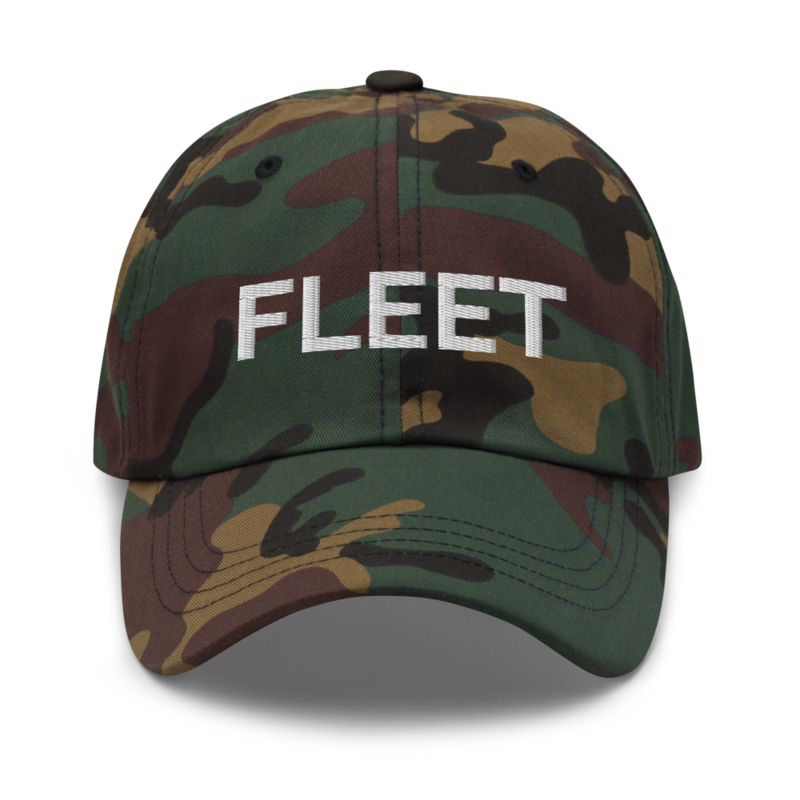 Fleet Hat - Green Camo