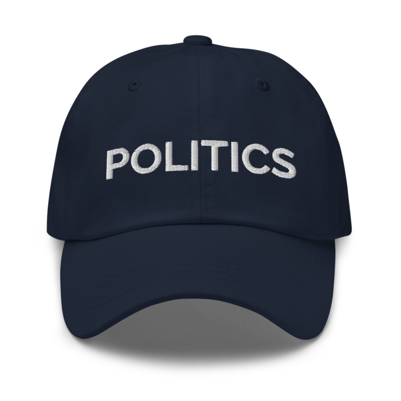 Politics Hat - Navy