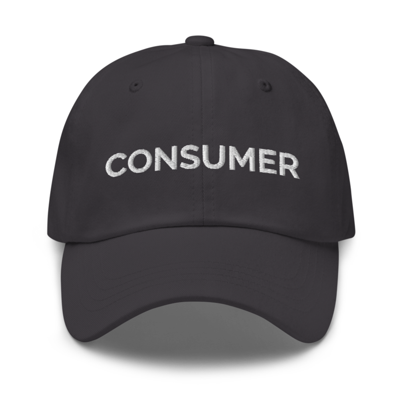 Consumer Hat - Dark Grey