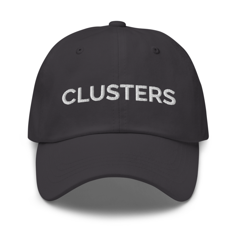 Clusters Hat - Dark Grey
