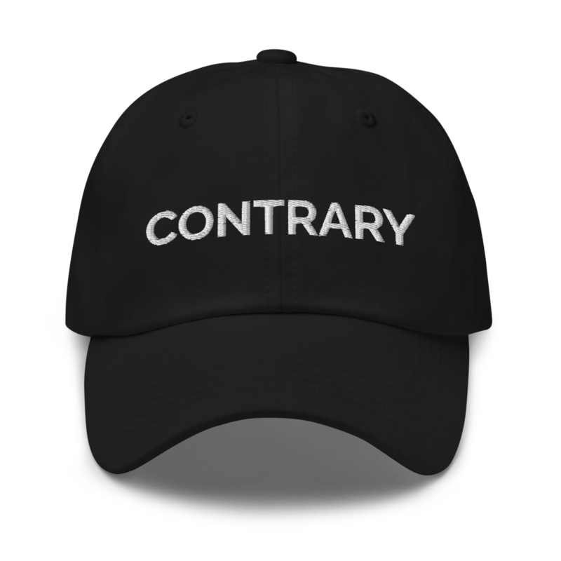 Contrary Hat - Black