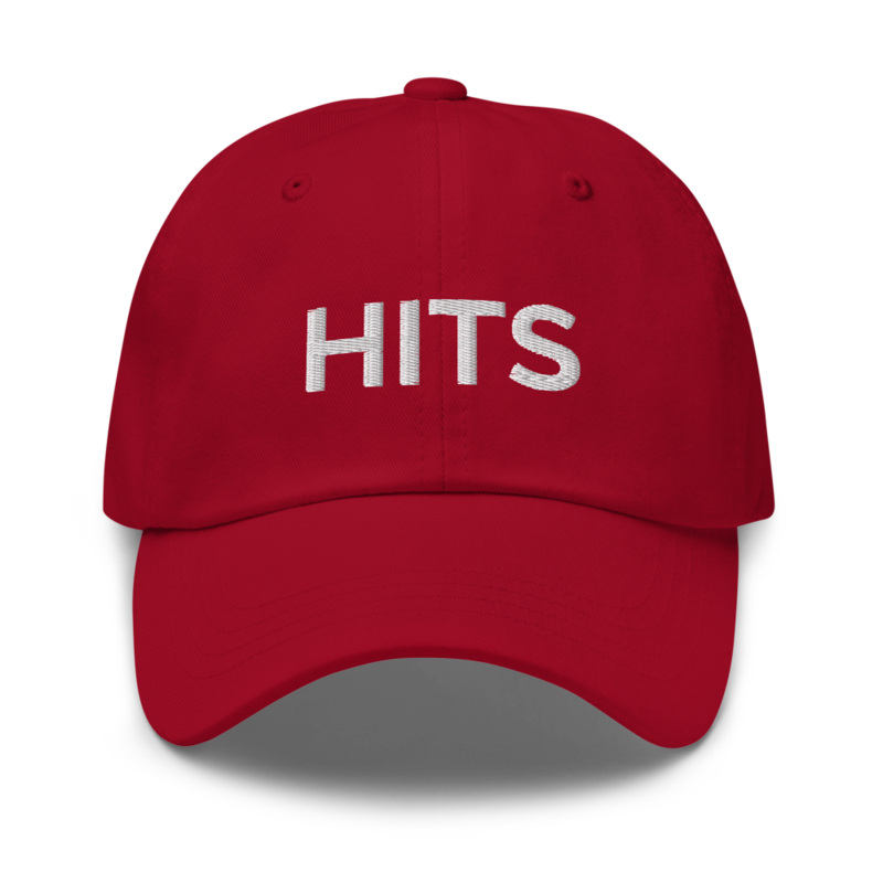 Hits Hat - Cranberry