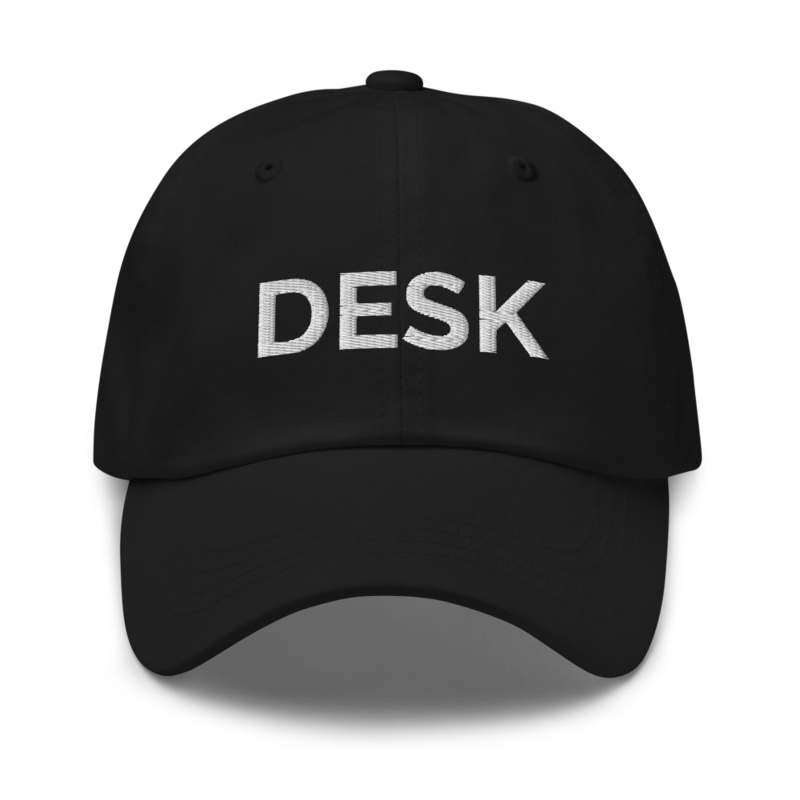 Desk Hat - Black