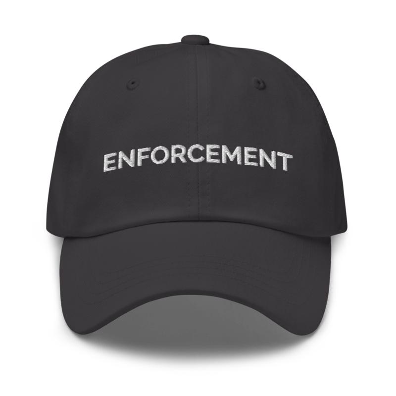 Enforcement Hat - Dark Grey