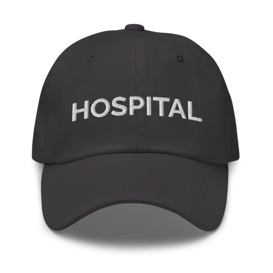 Hospital Hat - Dark Grey