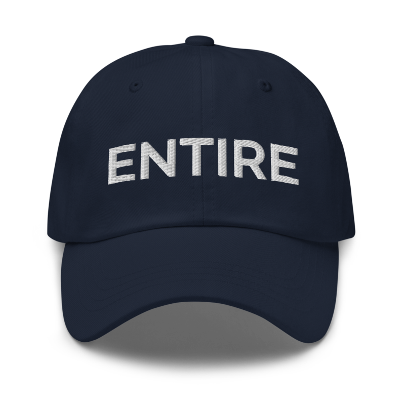 Entire Hat - Navy