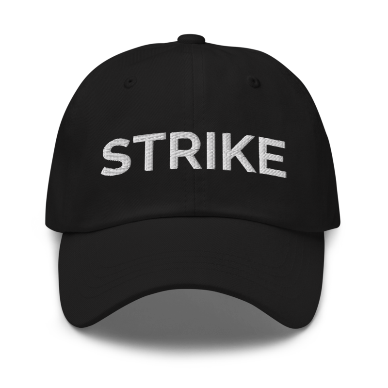 Strike Hat - Black