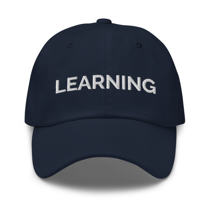 Learning Hat - Navy