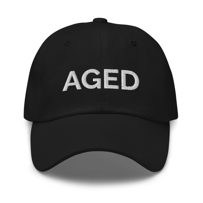 Aged Hat - Black