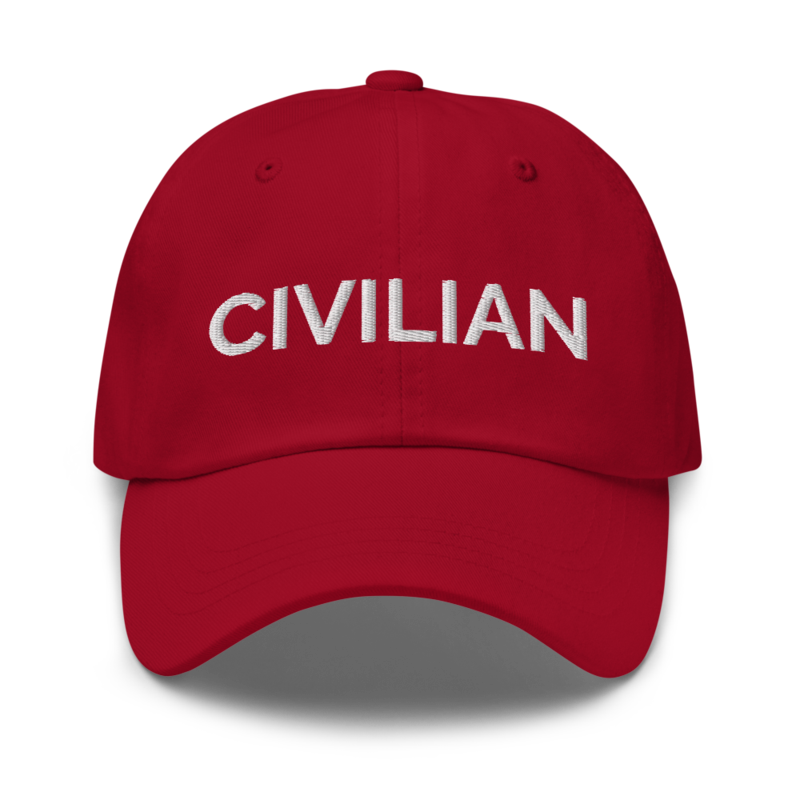 Civilian Hat - Cranberry