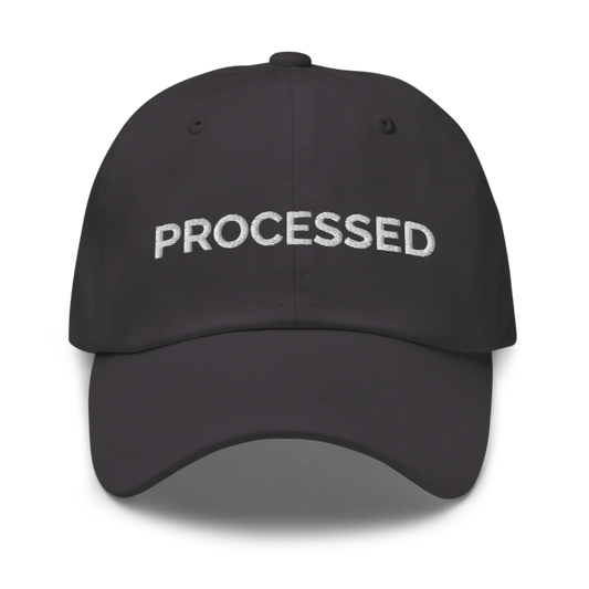 Processed Hat - Dark Grey