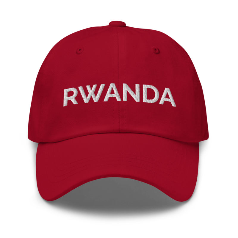 Rwanda Hat - Cranberry