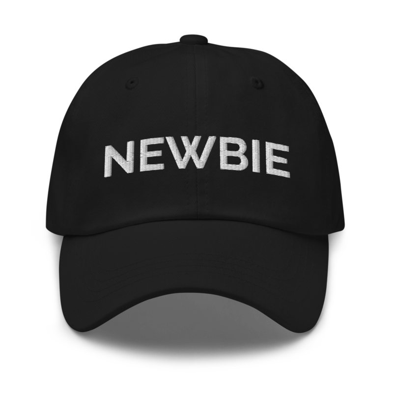 Newbie Hat - Black