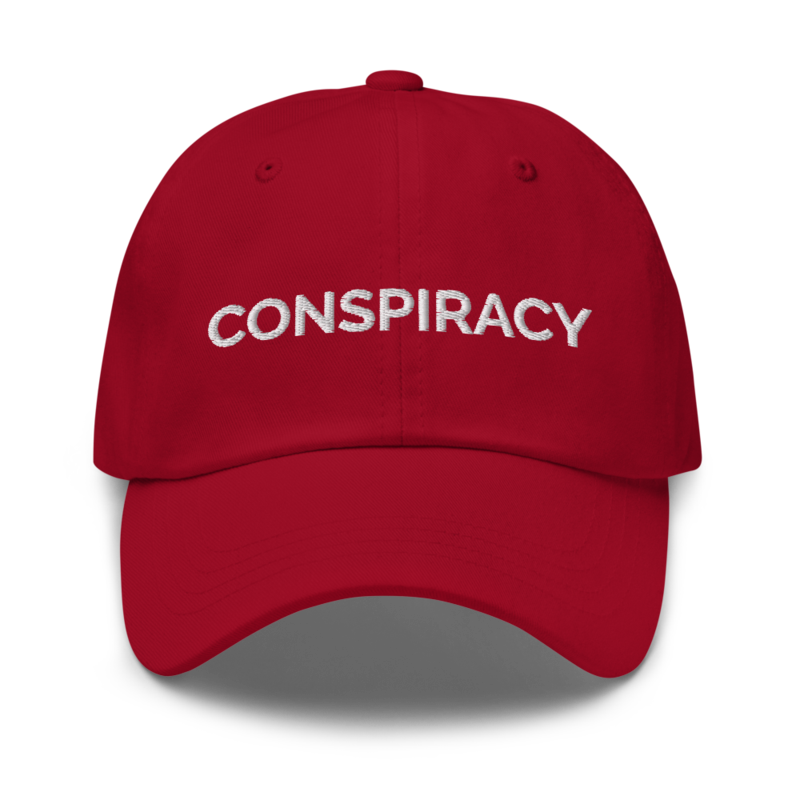 Conspiracy Hat - Cranberry