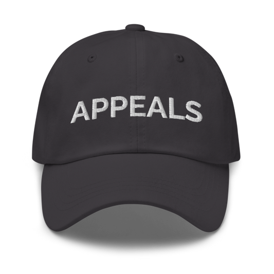 Appeals Hat - Dark Grey