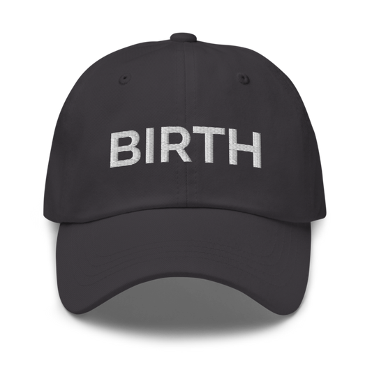 Birth Hat - Dark Grey