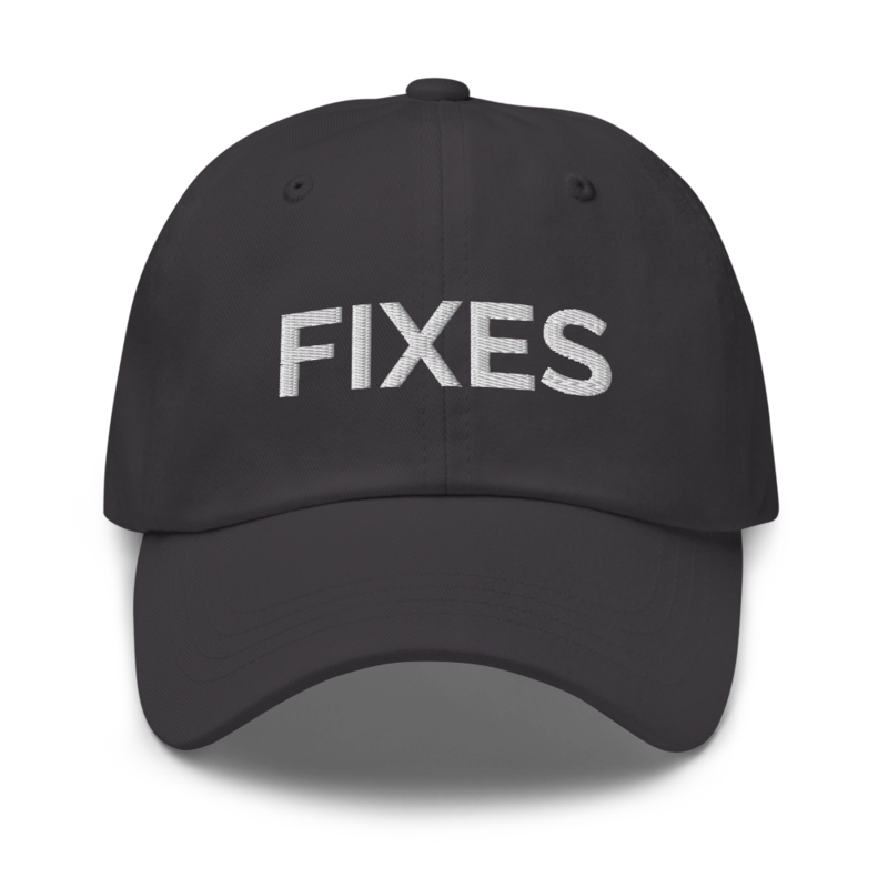 Fixes Hat - Dark Grey