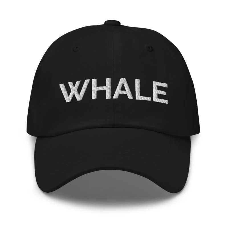 Whale Hat - Black