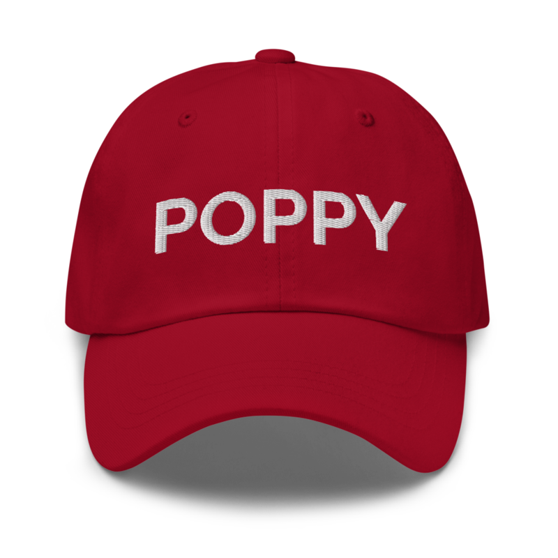 Poppy Hat - Cranberry